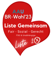 Liste Gemeinsam: Liste 2 Fair - Sozial - Gerecht